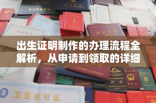 浈江出生证明制作的办理流程全解析，从申请到领取的详细指南