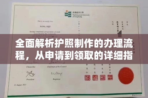 浈江全面解析护照制作的办理流程，从申请到领取的详细指南