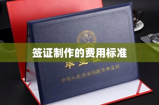 浈江签证制作的费用标准